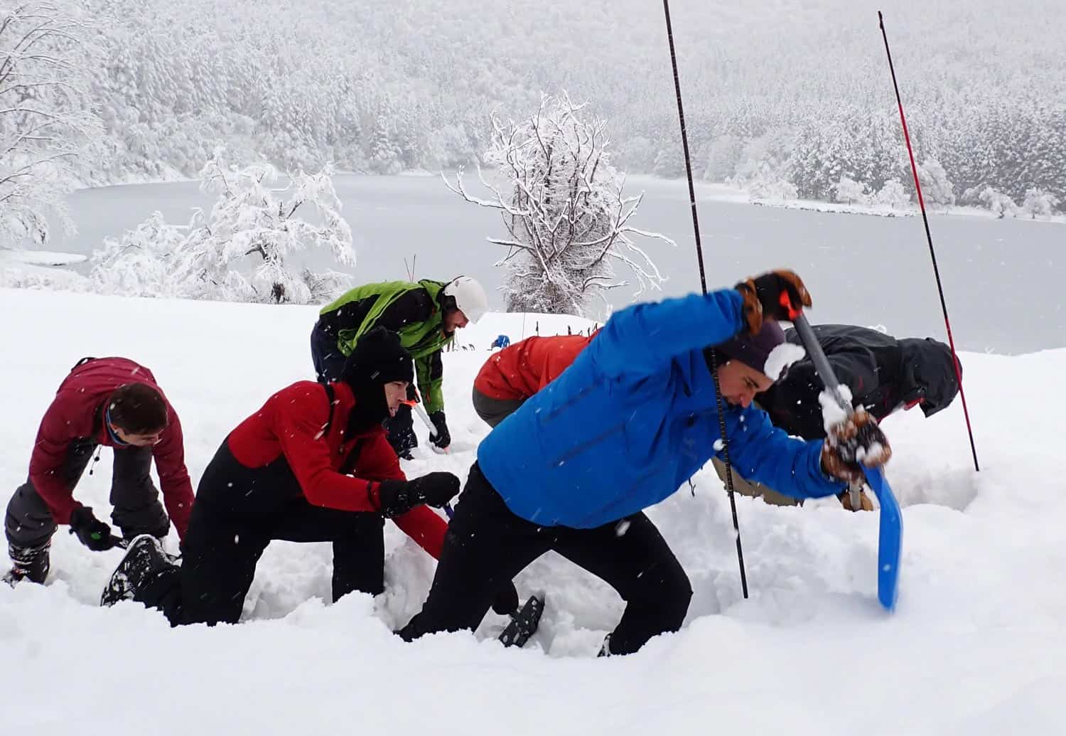 ast1 nozawa, japan - avalanche skills training